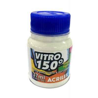 Tinta Vitro 150 37ML Branco Acrilex