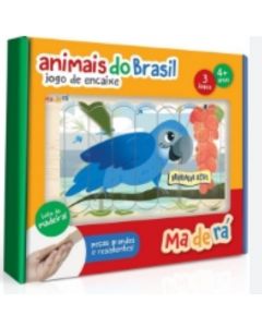 Quebra- Cabeça Animais do Brasil 3168 Toyster